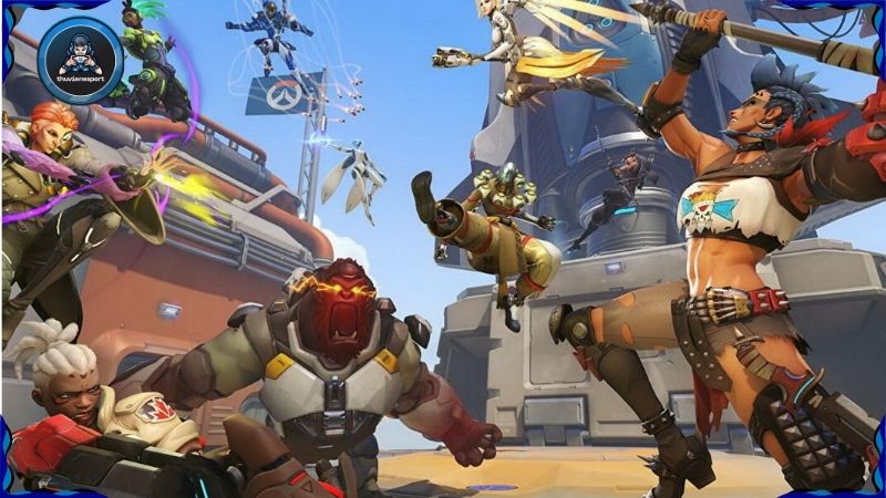 Chơi Overwatch cần di chuyển linh hoạt