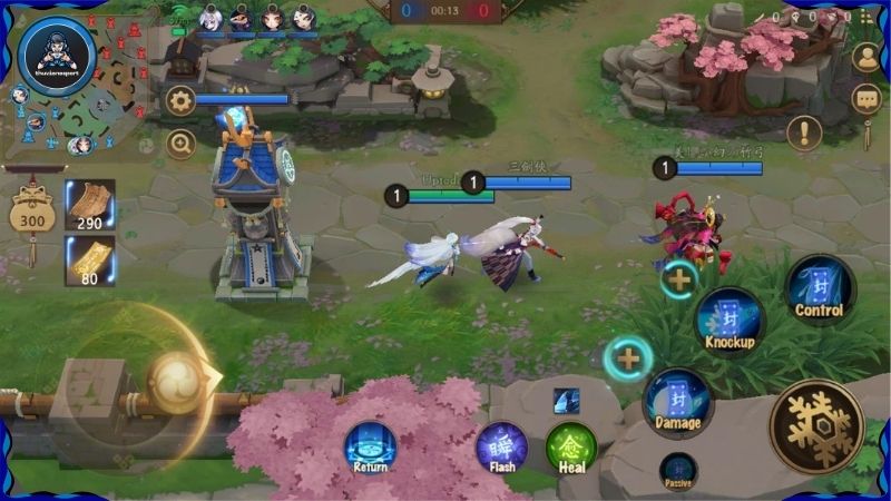 Onmyoji Arena có nhiều vũ khí
