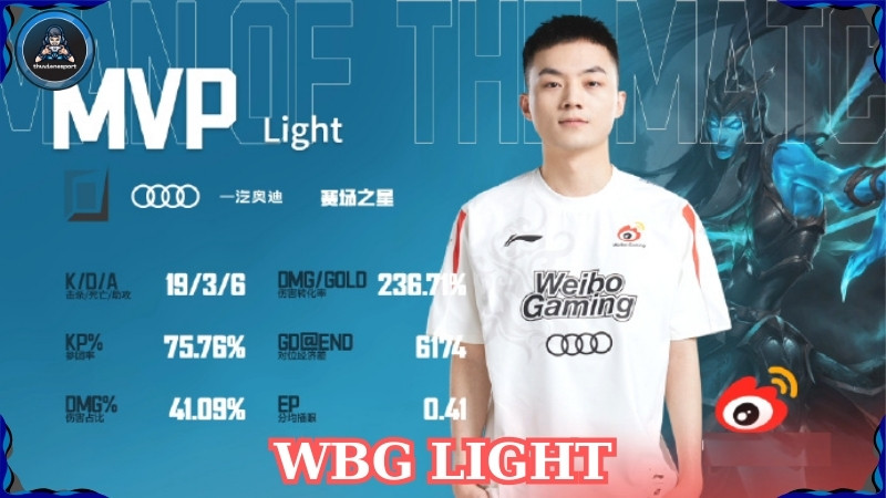 Tiểu sử WBG Light: Xạ thủ ánh sáng của Weibo Gaming