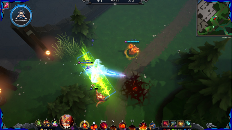 Battlerite Royale có tiết tấu nhanh