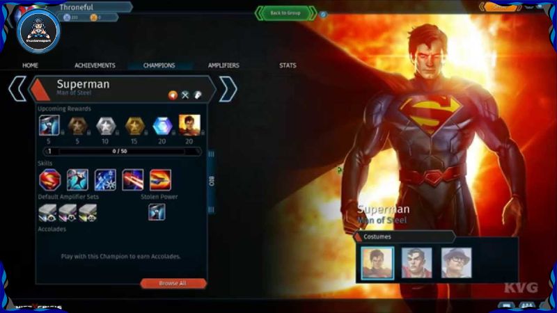 Các kỹ năng trong Infinite Crisis