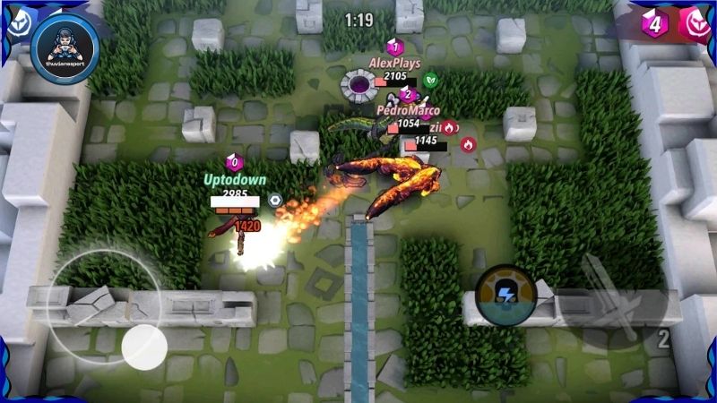 Đa dạng kỹ năng trong Vainglory All Stars