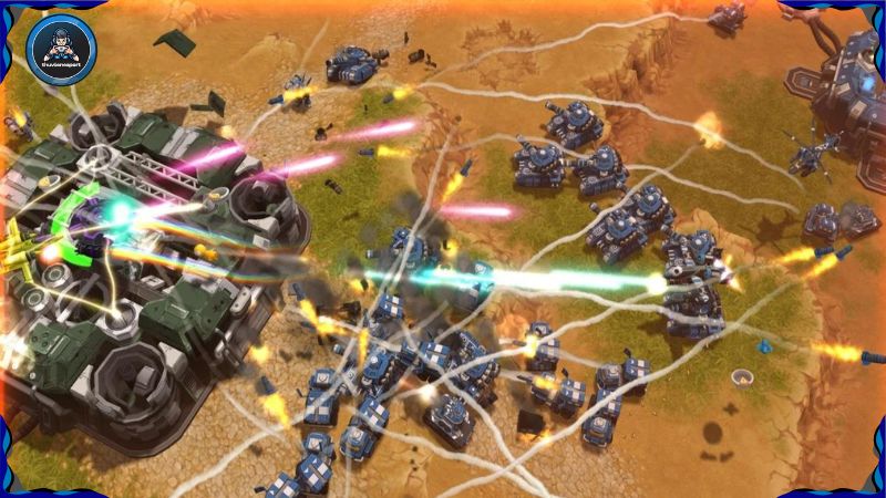 Game nổi bật với cơ chế điều khiển robot biến hình