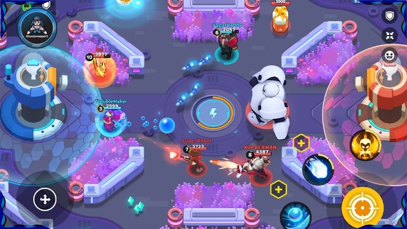 Heroes Strike có 17 kỹ năng