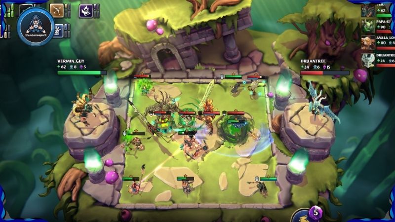 Soul Arena có thể đấu đơn hoặc theo đội