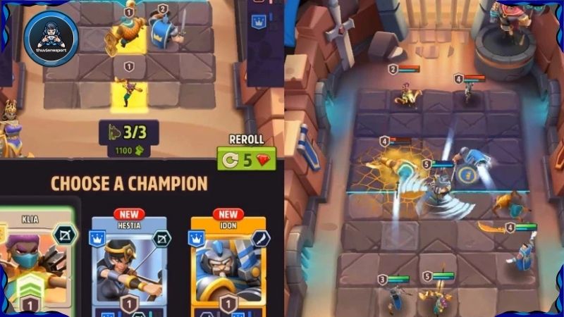 Thi đấu Mythic Legends để phân thứ hạng