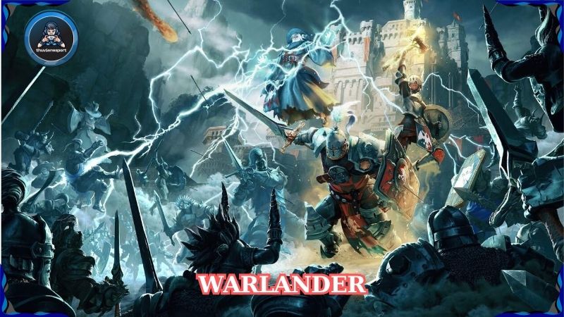 Warlander mở ra đấu trường chiến thuật nghẹt thở 100 người